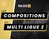 Ligue 2 – Les compositions officielles de la 14e journée