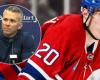 Martin St-Louis défie Juraj Slafkovsky devant les caméras