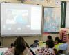 At the Notre-Dame de la Clarté school in Combrit, students live with Yoann Richomme, Vendée Globe competitor