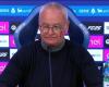 Ranieri en direct, interviews et conférence de presse LIVE après Naples-Rome