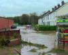 Dégâts causés par la tempête Bert au Royaume-Uni et en Irlande