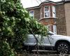 La tempête Bert continue ses dégâts en Grande-Bretagne