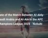 Date du match entre Al-Ahly Arabie Saoudite et Al-Ain en Ligue des Champions AFC 2025 – Notiulti