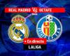 Real Madrid – Getafe en direct