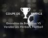 DIRECT. Suivez le match Girondins de Bordeaux VS Les Herbiers du 8ème tour de Coupe de France à partir de 16h50