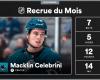 Macklin Celebrini est la recrue du mois de novembre