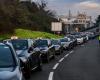 à Lyon, les taxis manifestent leur colère contre la nouvelle tarification du transport sanitaire