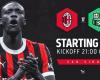 AC Milan contre Sassuolo onze de départ