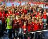 TV Endingen encourage l’équipe féminine suisse à la St. Jakobshalle