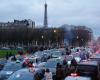 Les taxis en grève vers l’Assemblée nationale, près de 500 km de bouchons en Île-de-France