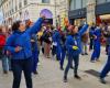 manifestation en cours à Dijon