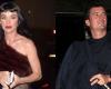 Katy Perry associe une nouvelle micro-frange à une robe transparente lors d’une soirée à Londres avec Orlando Bloom | Cheveux, Katy Perry, Orlando Bloom, Transparent