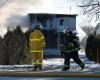 Un incendie ravage un duplex à Champlain