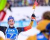 L’équipe féminine allemande de relais fait la fête à Hochfilzen