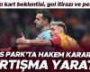 Décisions controversées dans le match Galatasaray – Trabzonspor ! Carton rouge, objection pour annulation de but et penalty…