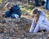 des enfants pour reboiser la forêt de Meudon