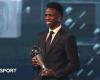 Vinicius Jr remporte le prix Fifa du meilleur joueur masculin de l’année