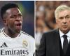 Vinicius meilleur joueur, Ancelotti meilleur entraîneur. Tous les prix