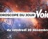 Horoscope du vendredi 20 décembre 2024