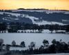 Neige et glace à l’approche de la Normandie