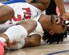 Grosse émotion après la grave blessure de Jaden Ivey • Basket USA