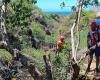 L’Acroroc de Saint-Pierre regorge d’amateurs de sensations fortes de 7 à 77 ans