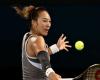 Zheng retient Todoni ; Mirra Andreeva roule au premier tour de l’Open d’Australie