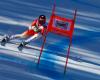 Corinne Suter au départ, deux Françaises rapidement en piste