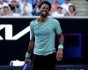 Gaël Monfils, épuisé, a dû abandonner face à Ben Shelton à l’Open d’Australie